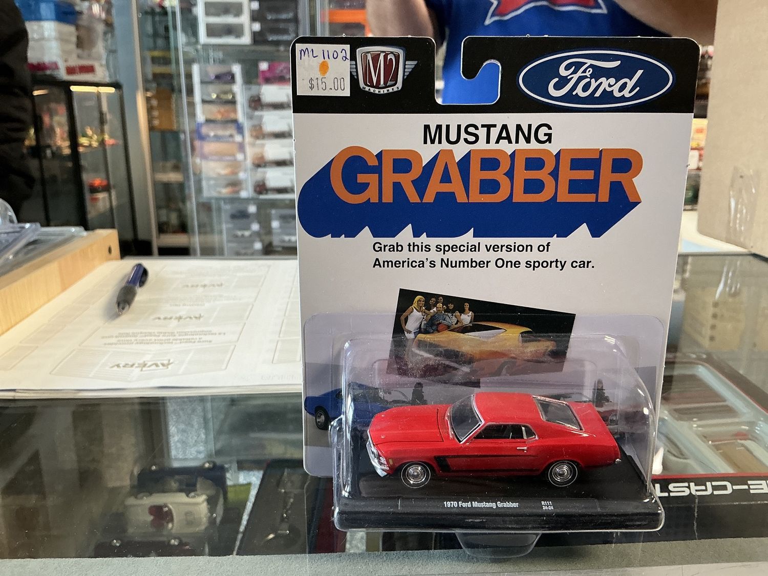 1970 Ford Mustang grabber red