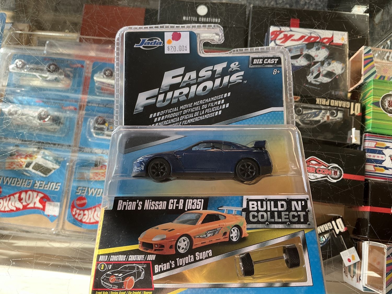 Brian’s Nissan GTRR 35 blue fast and the furious