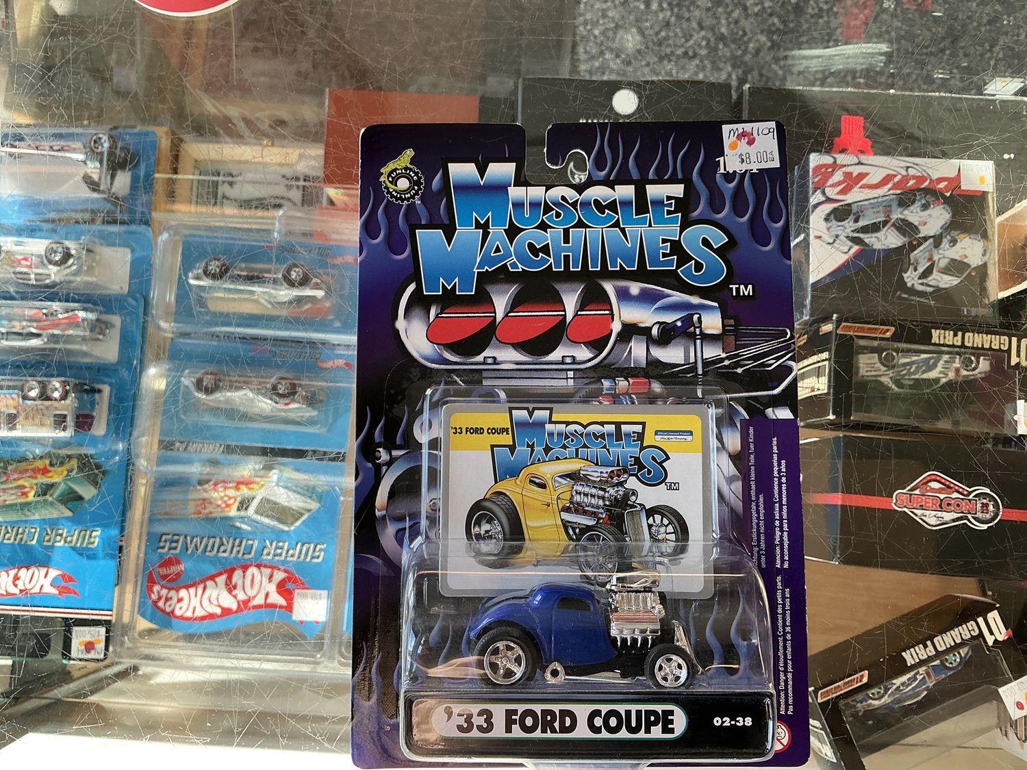 1933 Ford coupe blue muscle machine machines