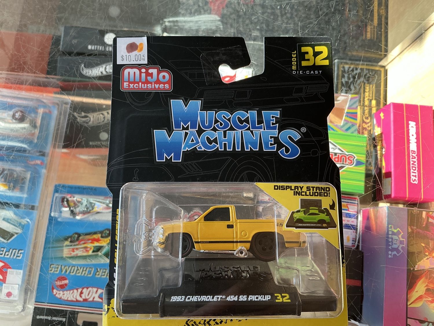 1993 Chevy 454 SS pick up yellow muscle machines