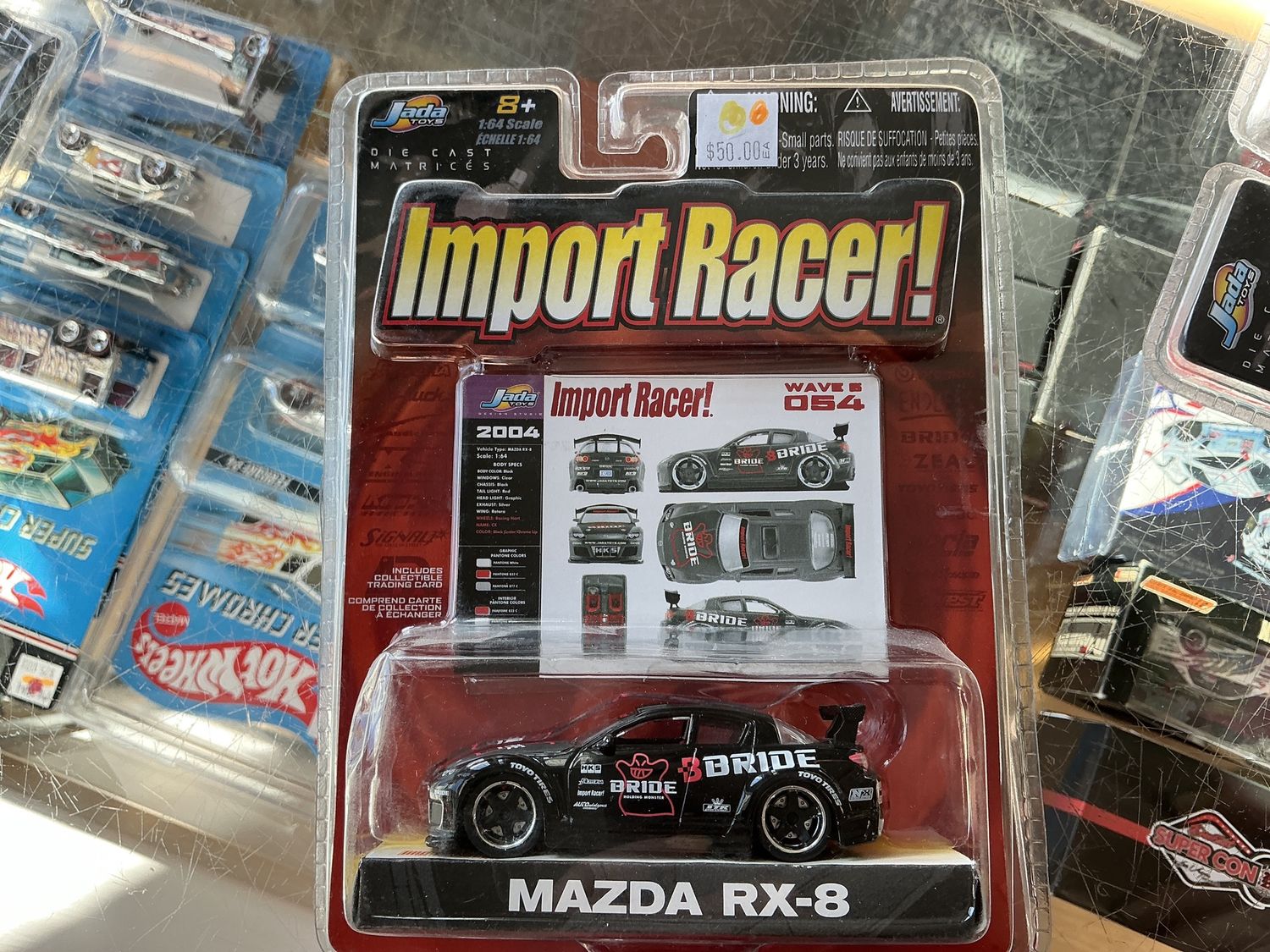 Mazda RX eight import racer black