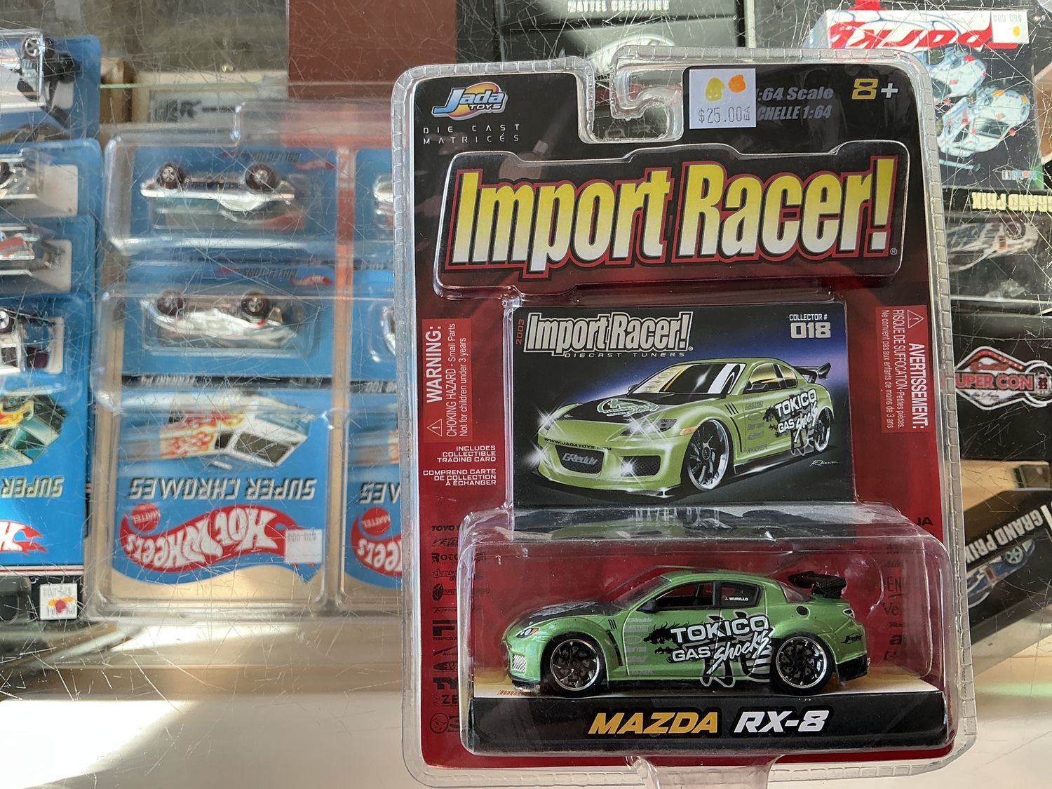 Mazda RX eight green import racer