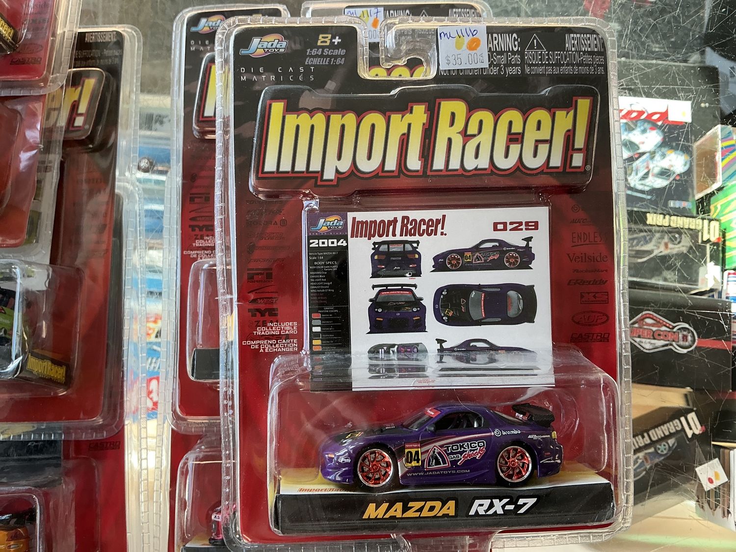 Mazda RX seven import racers purple