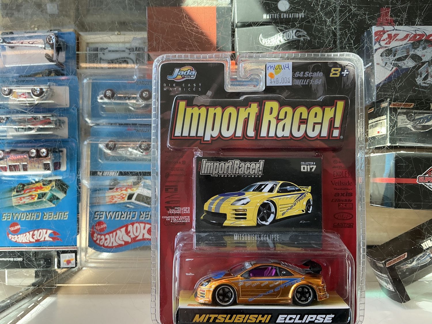 Mitsubishi eclipse import racer orange chrome