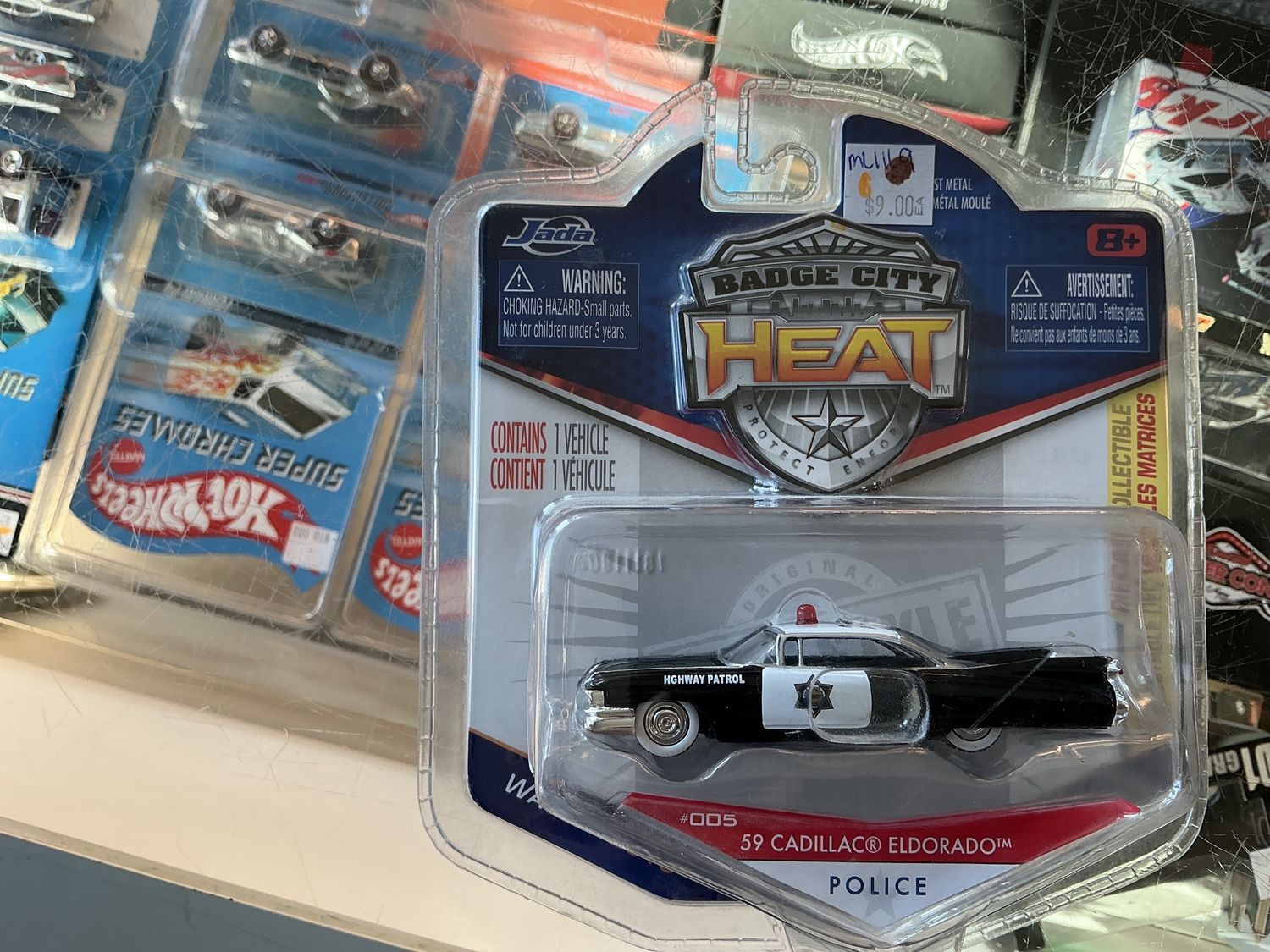 1959 Cadillac El Dorado police badge city heat