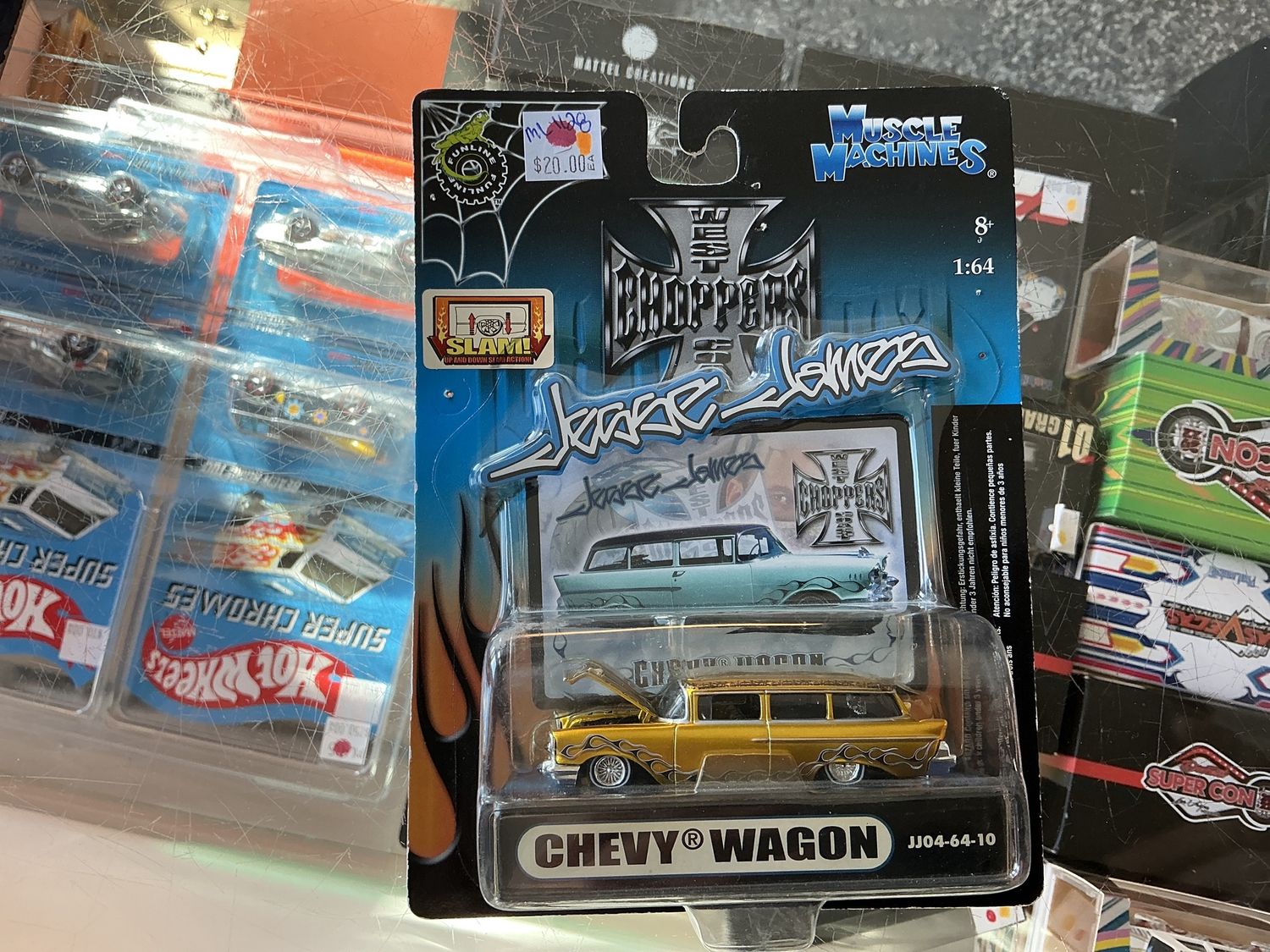 Jesse James Chevy waggon gold