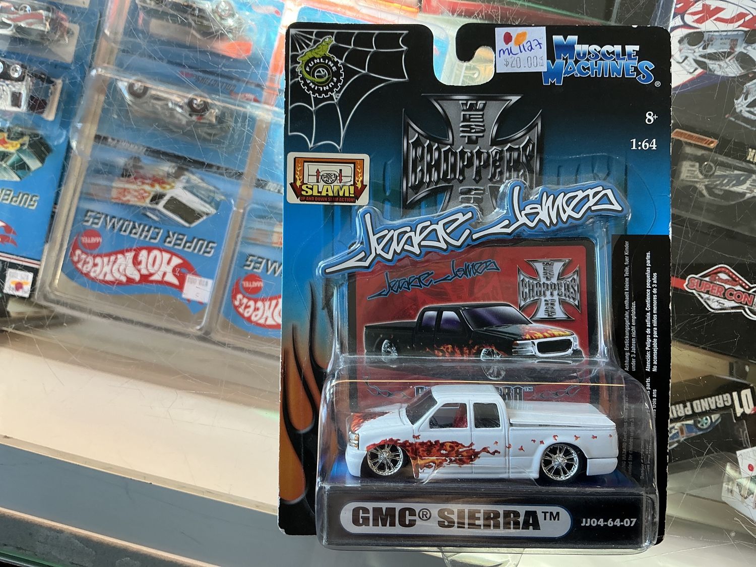Jesse James GMC Sierra White