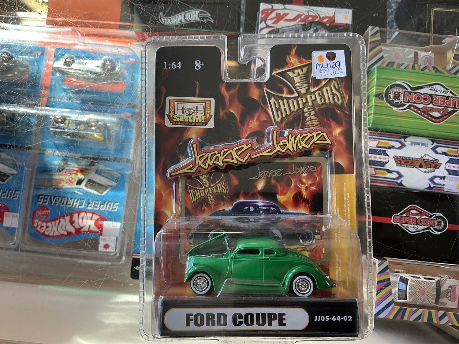 Jesse James Ford Coupe green