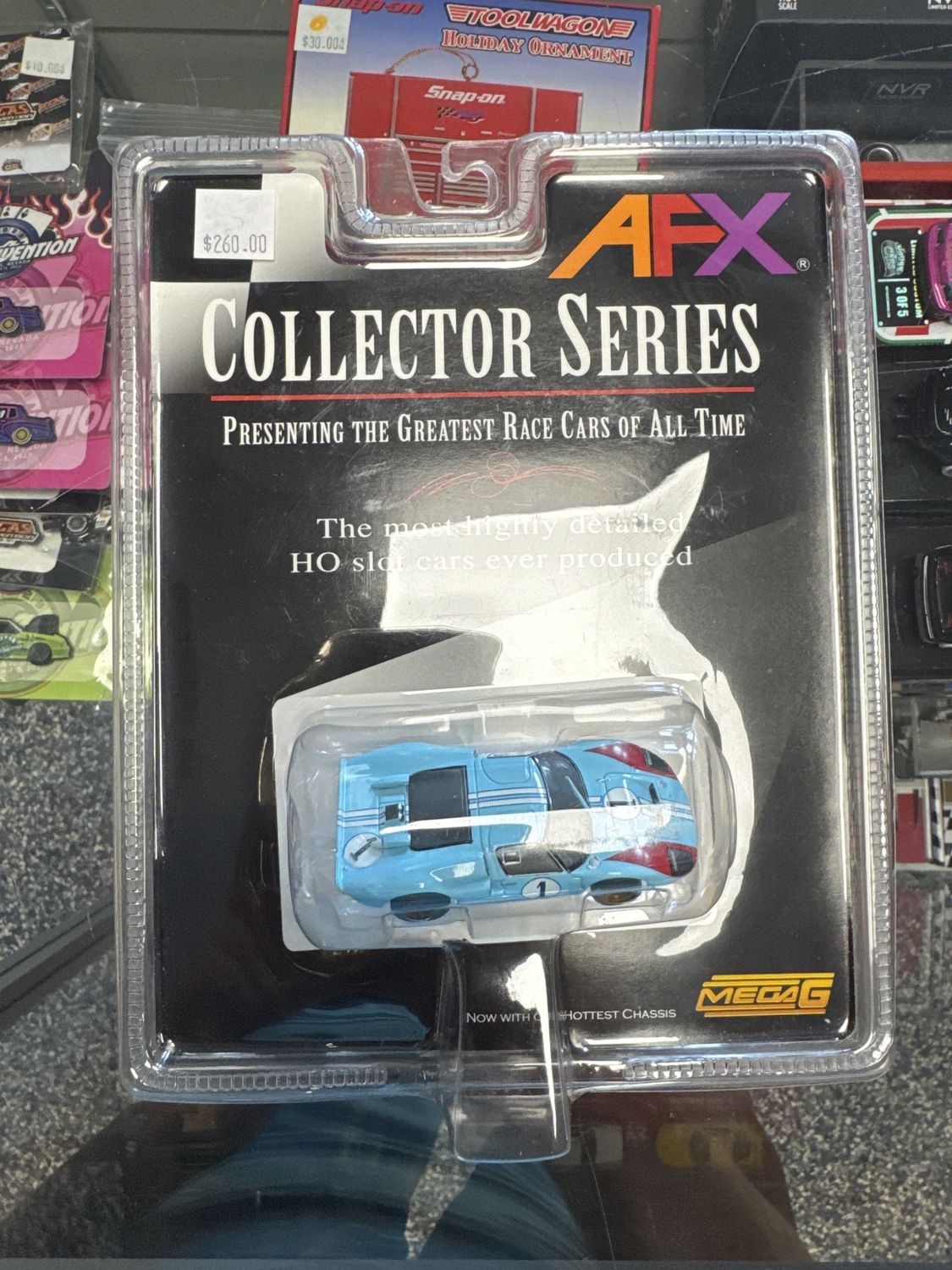 Afx collector series ford gt40 baby blue