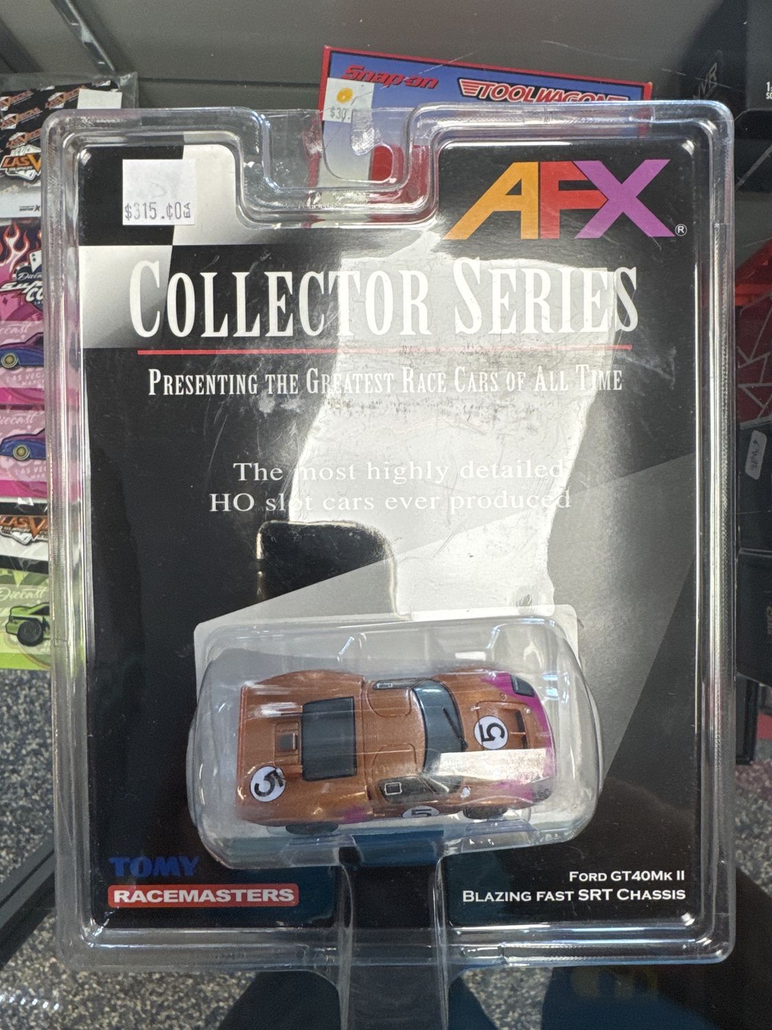 Afx collector series ford gt40 burnt orange