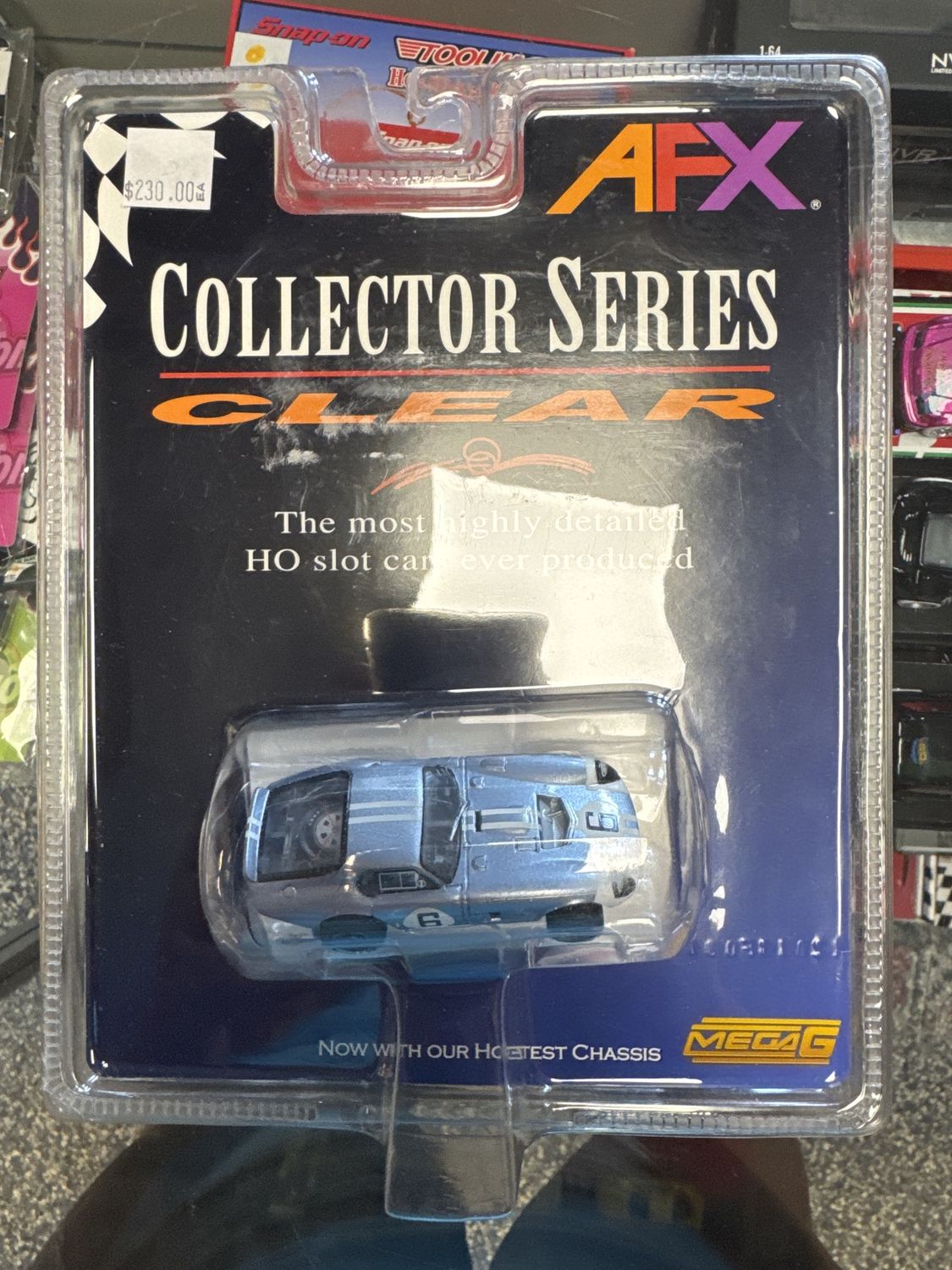 Afx collector series Shelby cobra blue