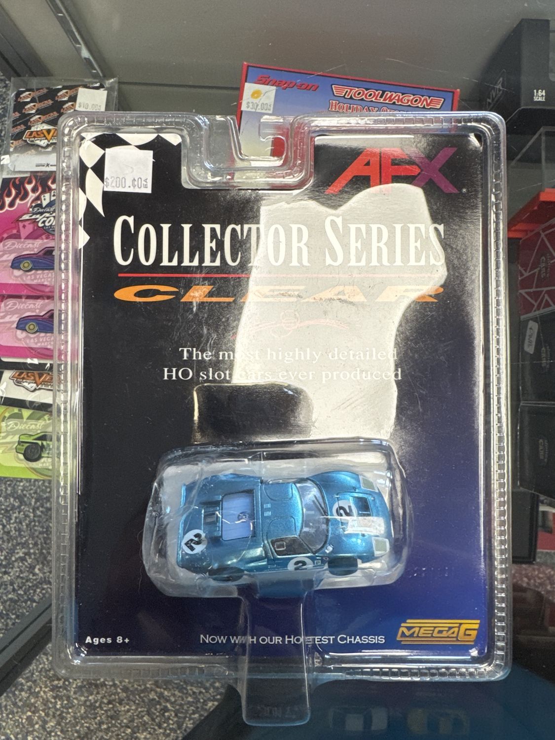 Afx collectors series ford gt40 metallic blue