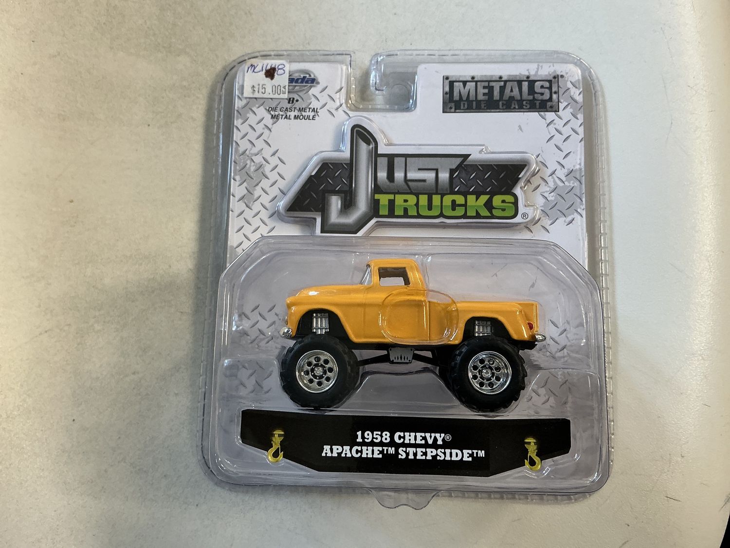 1958 Chevy Apache stepside yellow