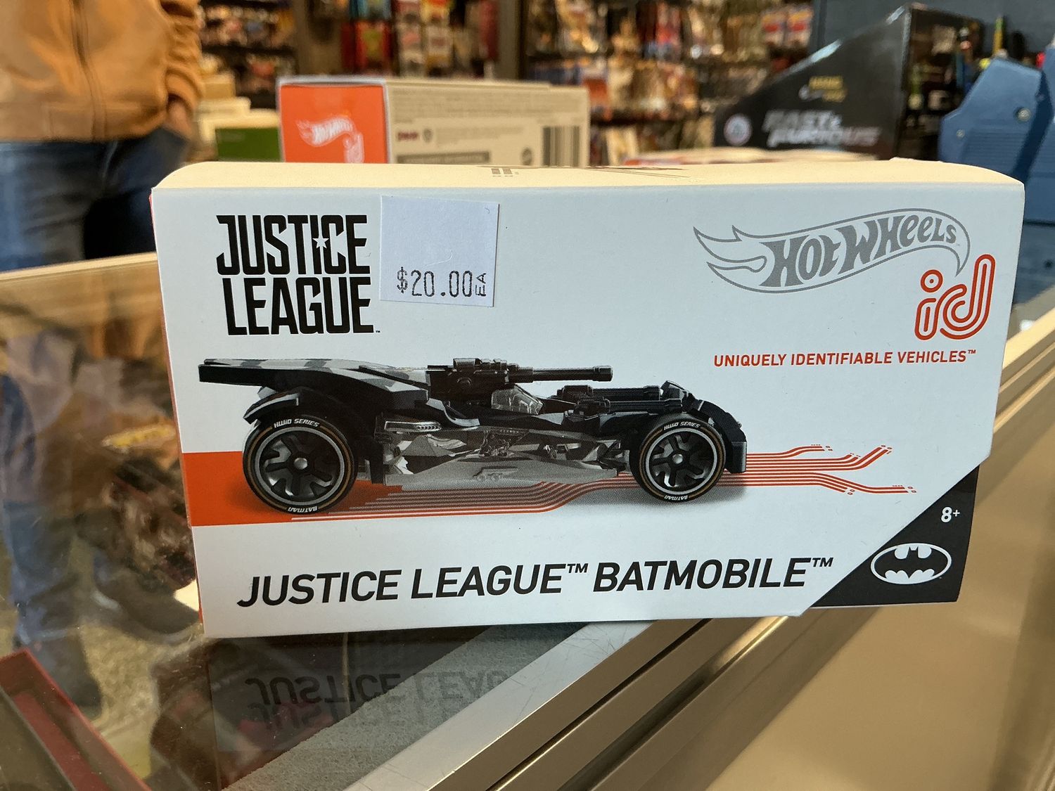 Hot wheels ID justice league Batmobile