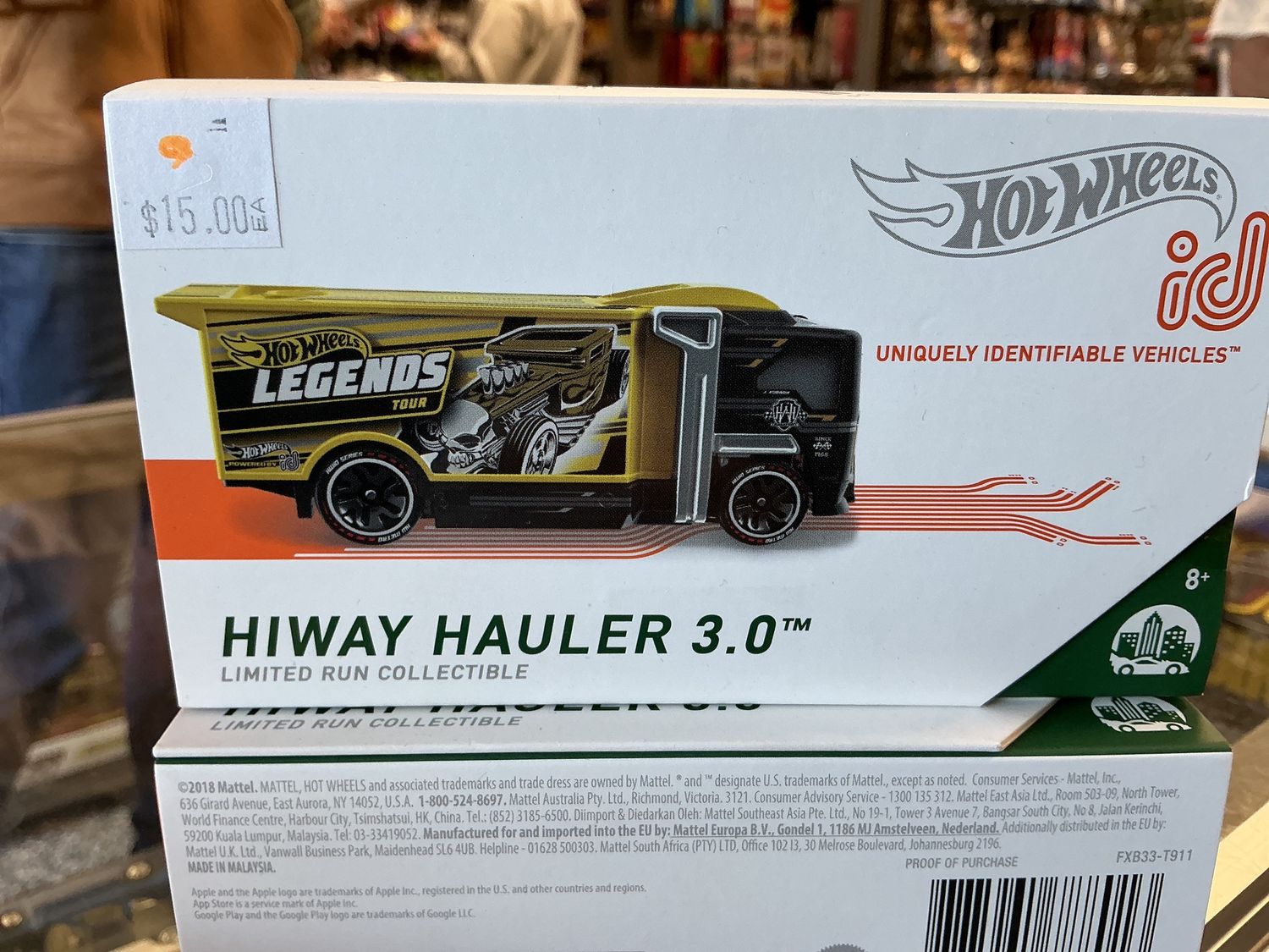 Hot wheels ID Highway haulier 3.0
