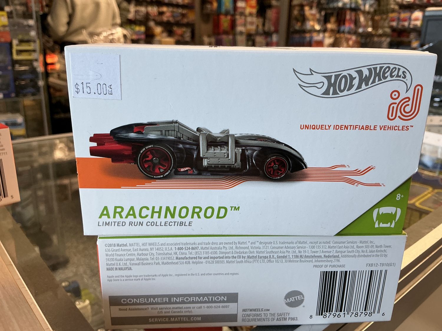 Hot wheels ID Arachnorod