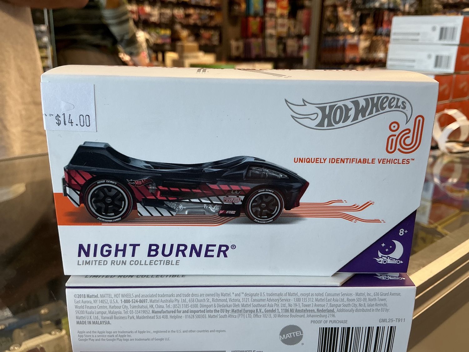 Hot wheels ID night burner