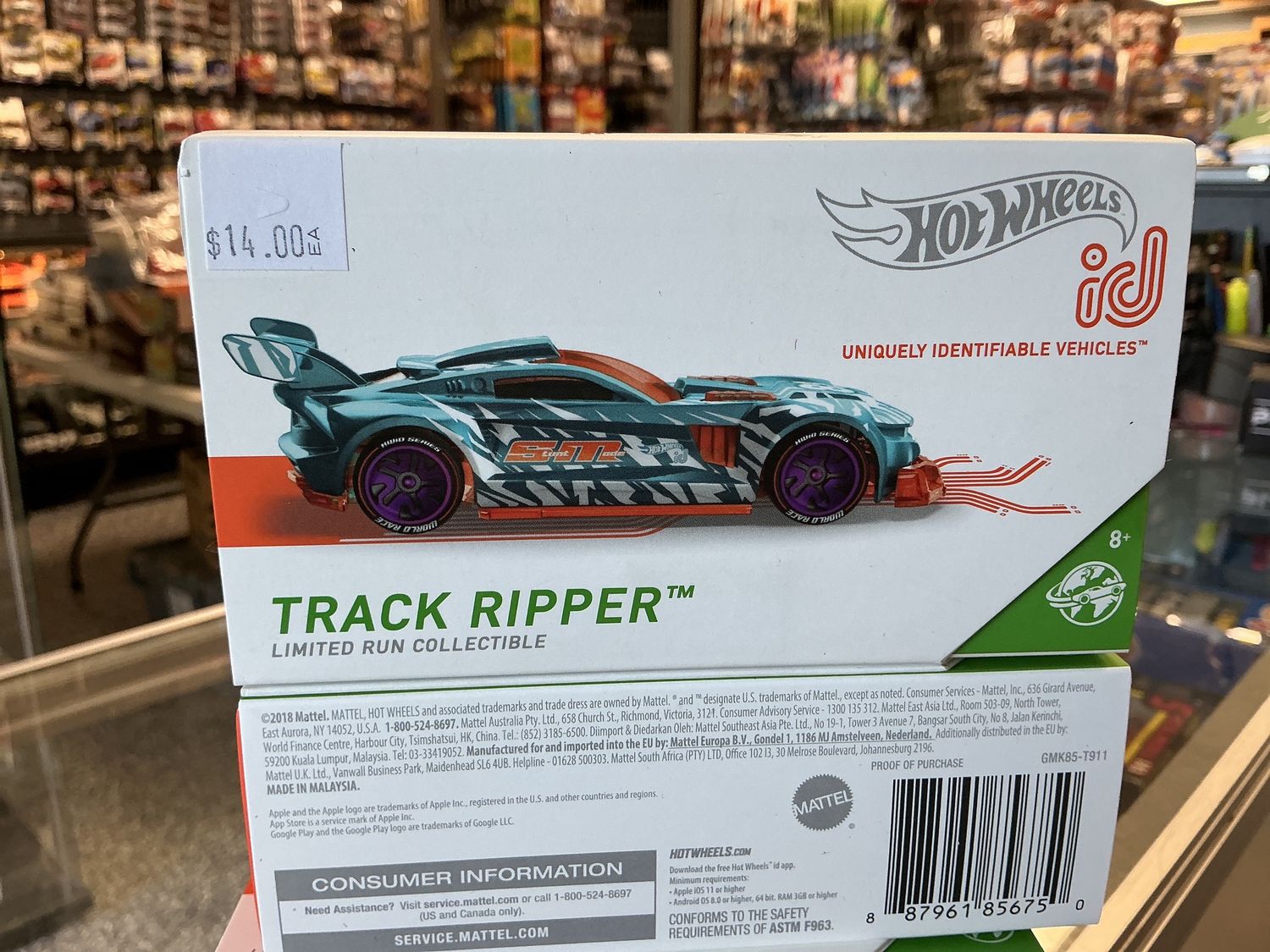 Hot wheels ID track ripper