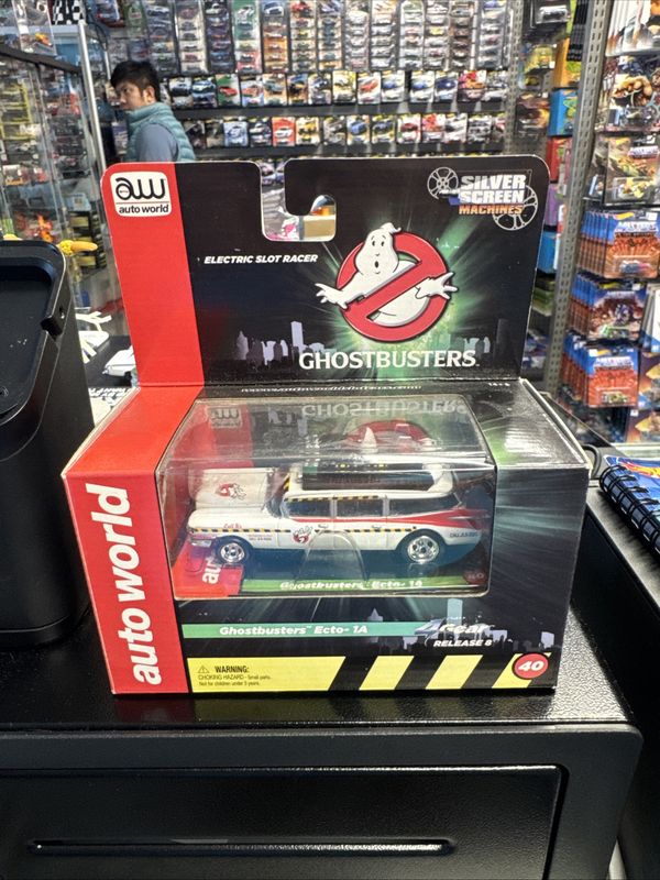 Ghostbusters ecto-1a slot car