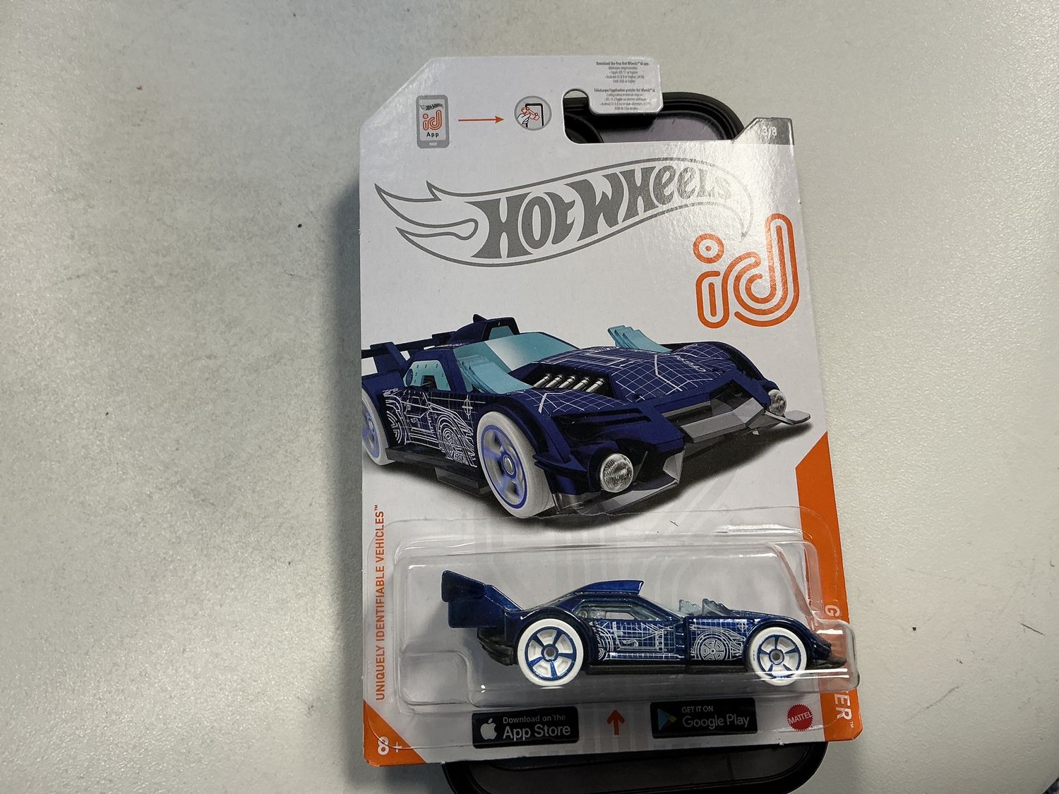 Hot wheels ID GT Hunter Blue