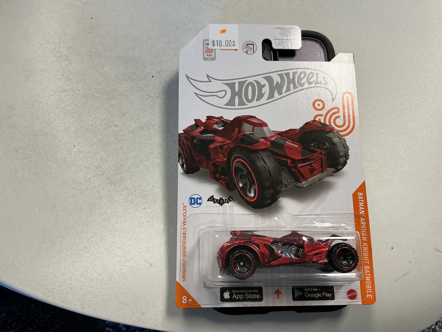 Hot wheels ID Batman, Arkham Knight, Batmobile