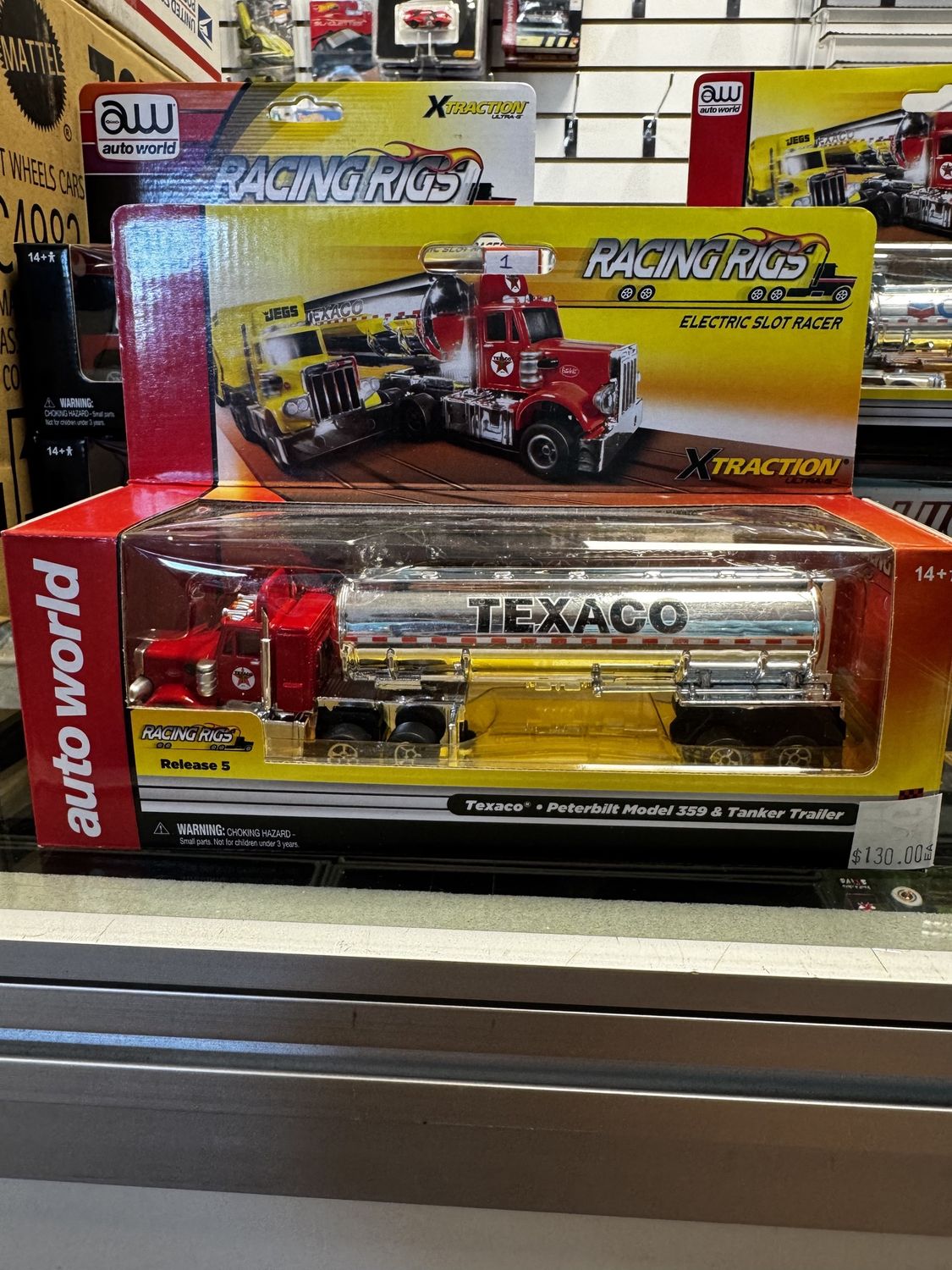 Texaco Peterbilt tanker slot car