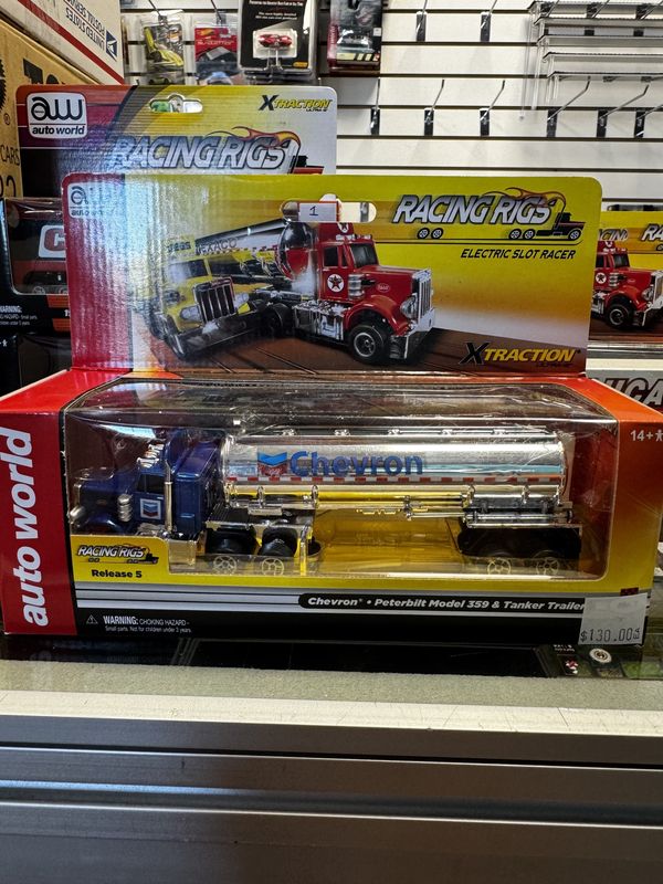 Chevron Peterbilt tanker slot car