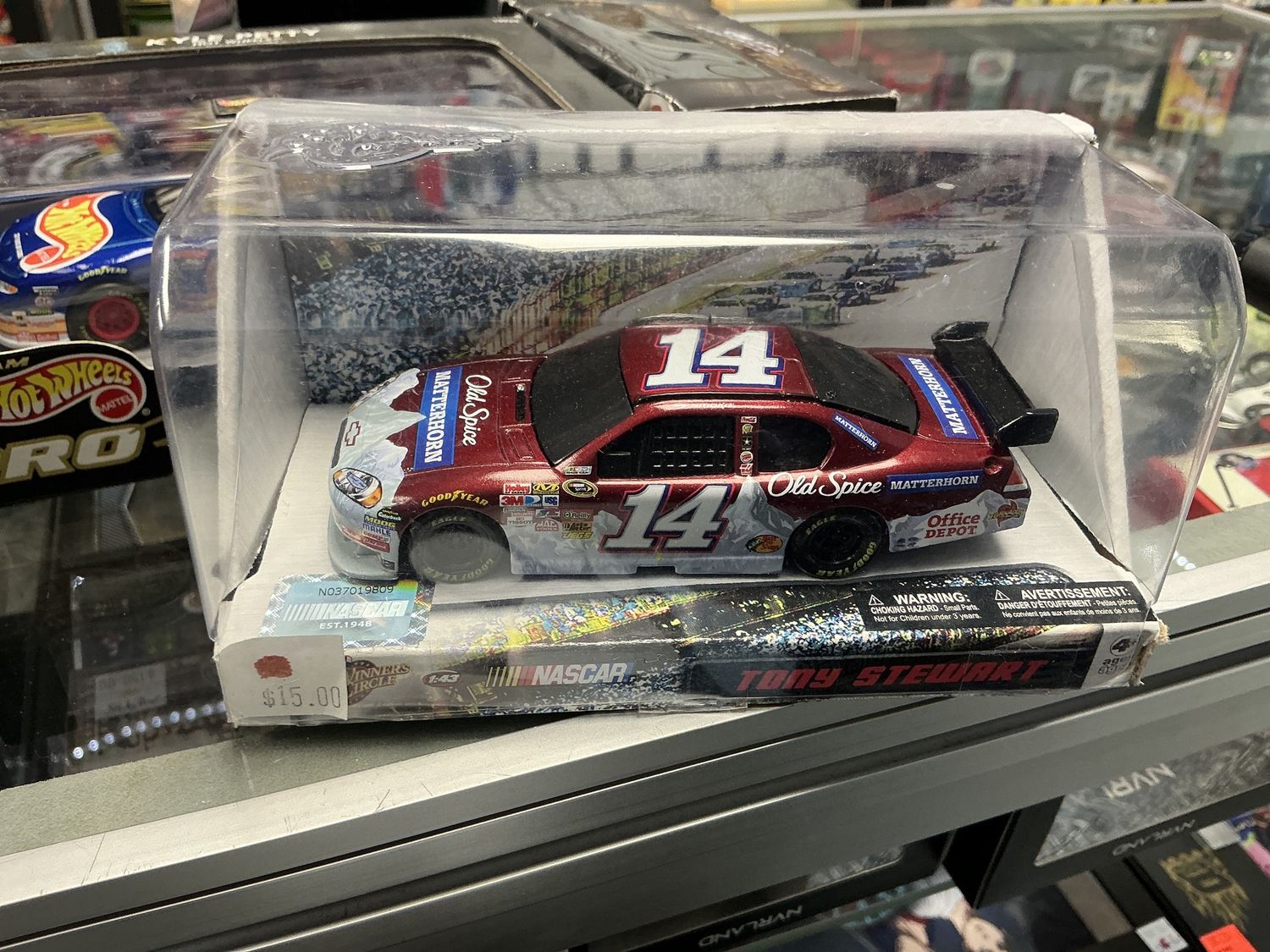 Tony Stewart old spice 14