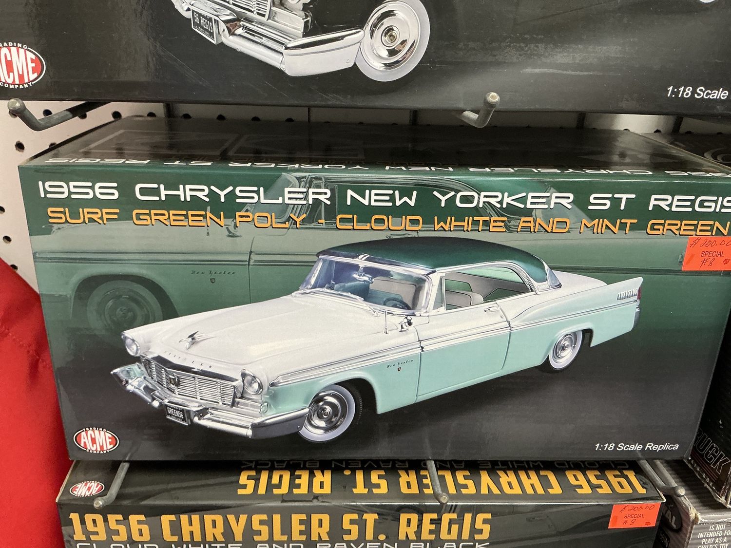 1956 Chrysler, New Yorker Saint Regis mint green