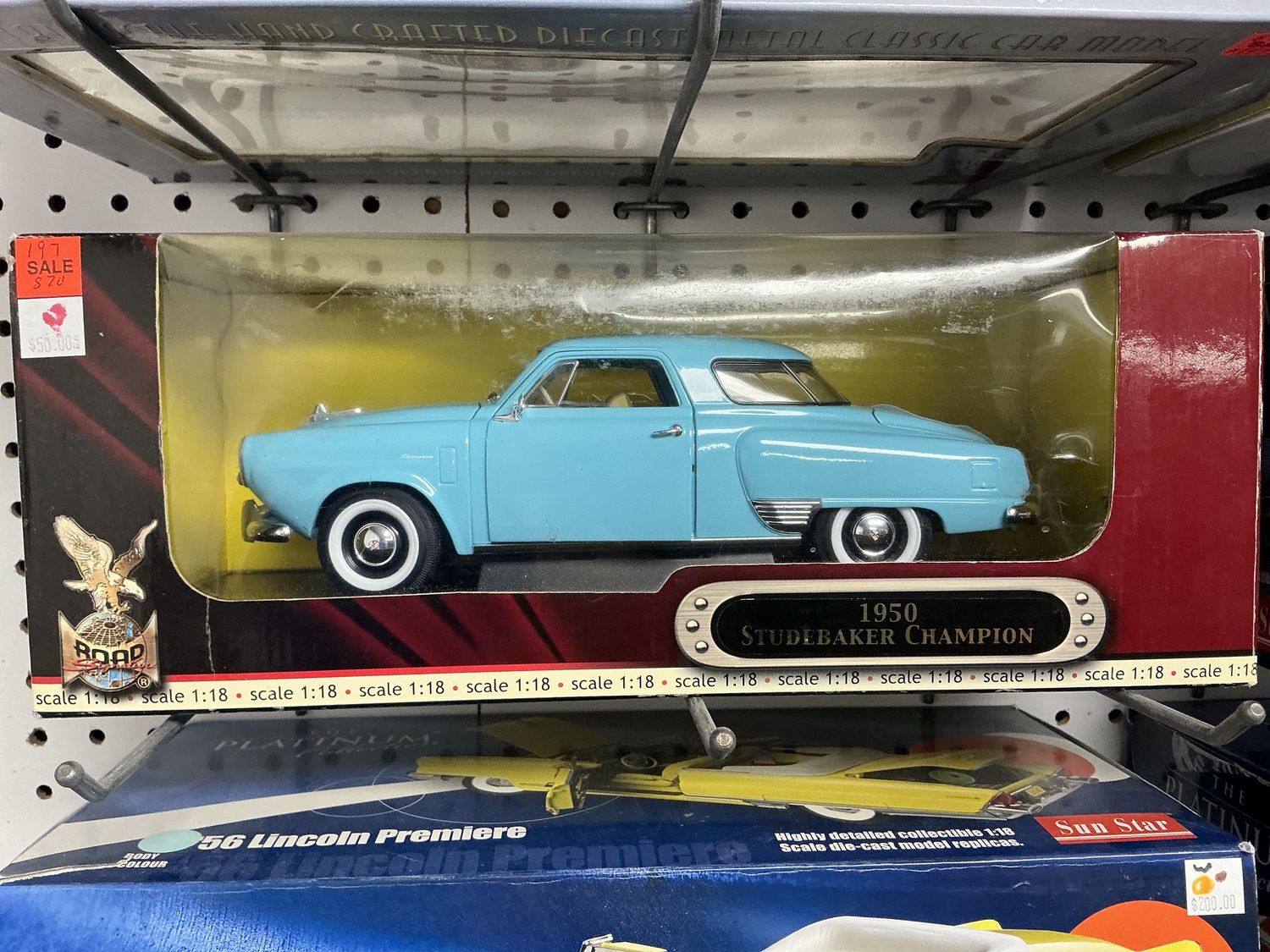 1950s Studebaker champion blue