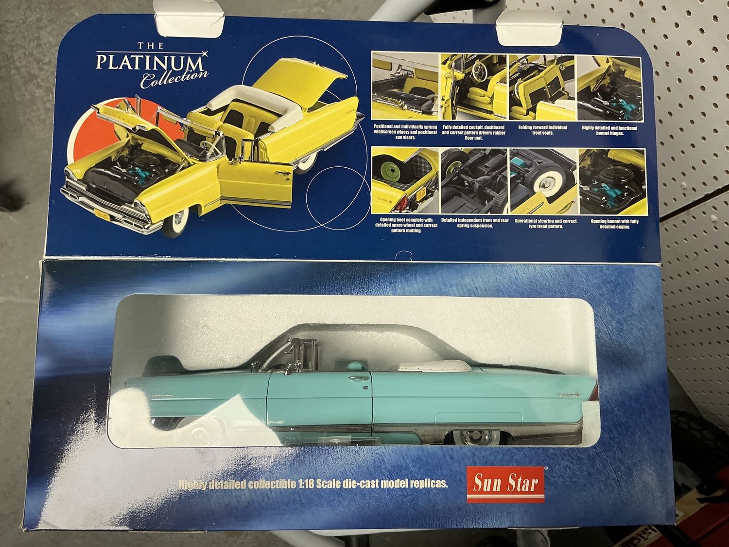 1956 Lincoln premiere baby blue