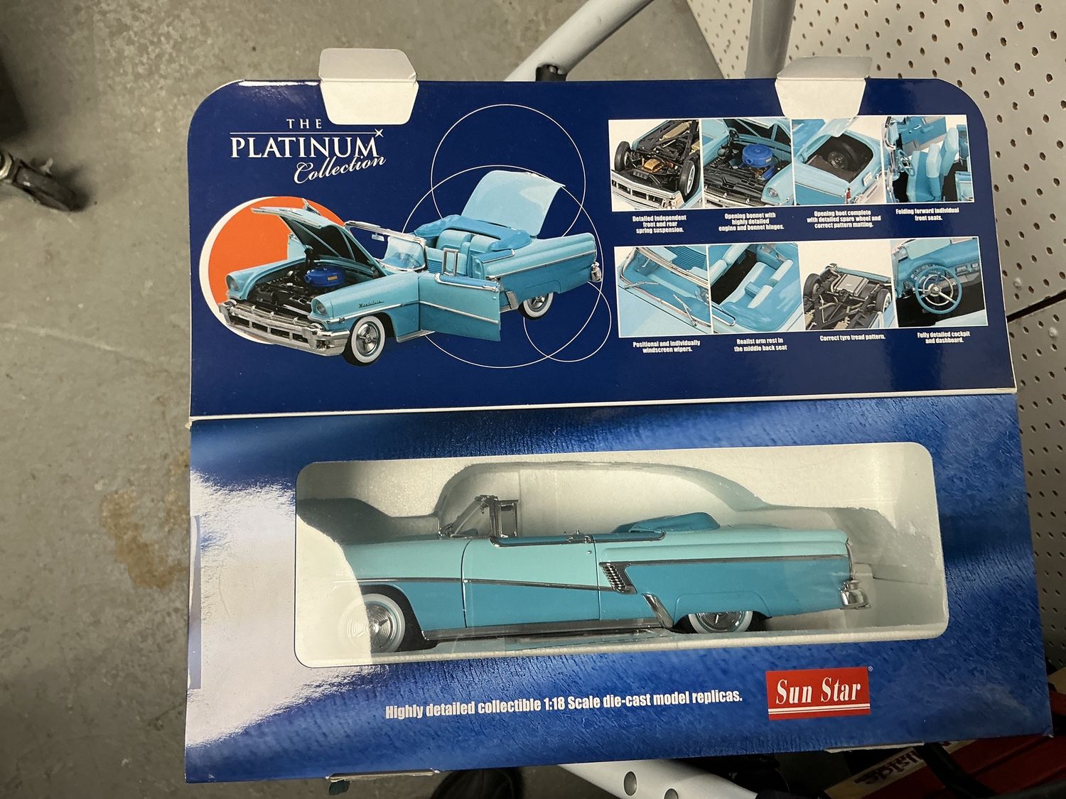 1956 Mercury Montclair two-tone blue