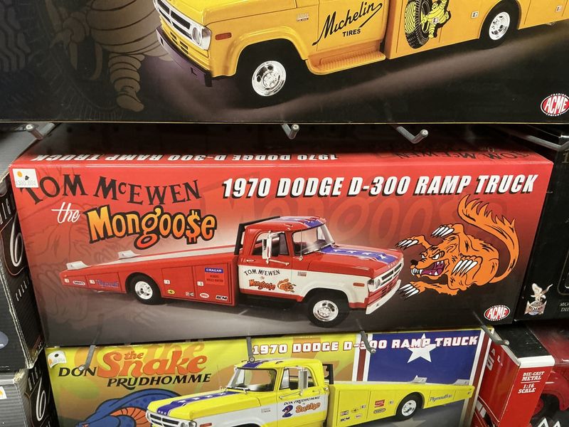1970 Dodge D 300 ramp truck Tom Ewen, the mongoose
