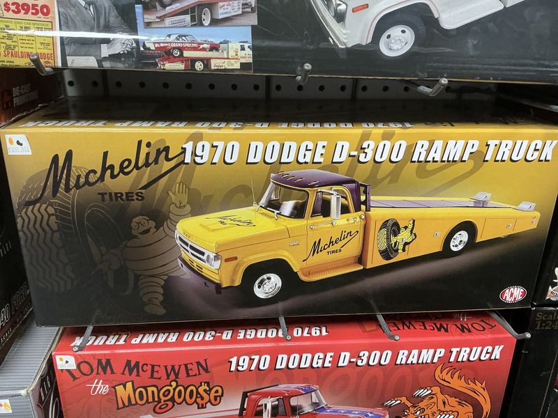 1970 Dodge D 300 ramp truck Michelin tires