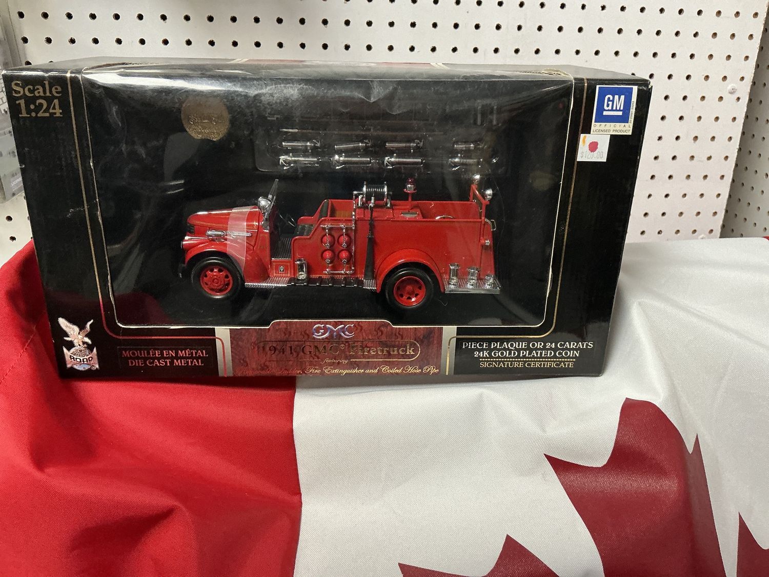 GMC 1941 fire truck red