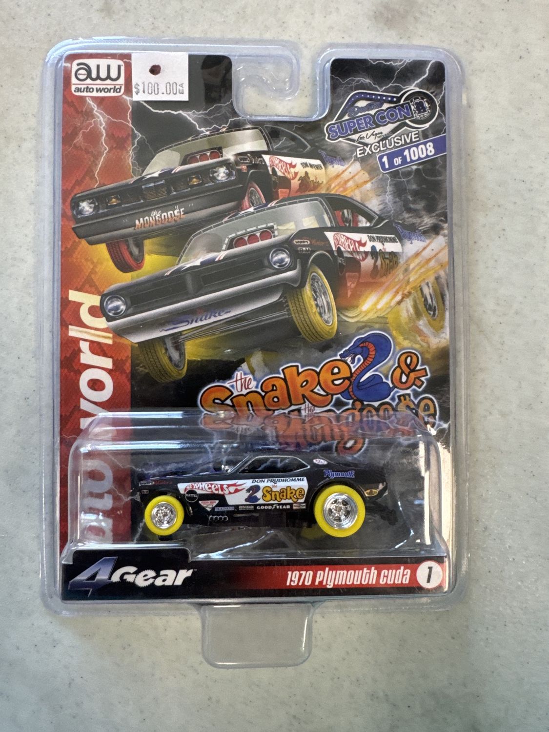 1970 Plymouth cuda snake