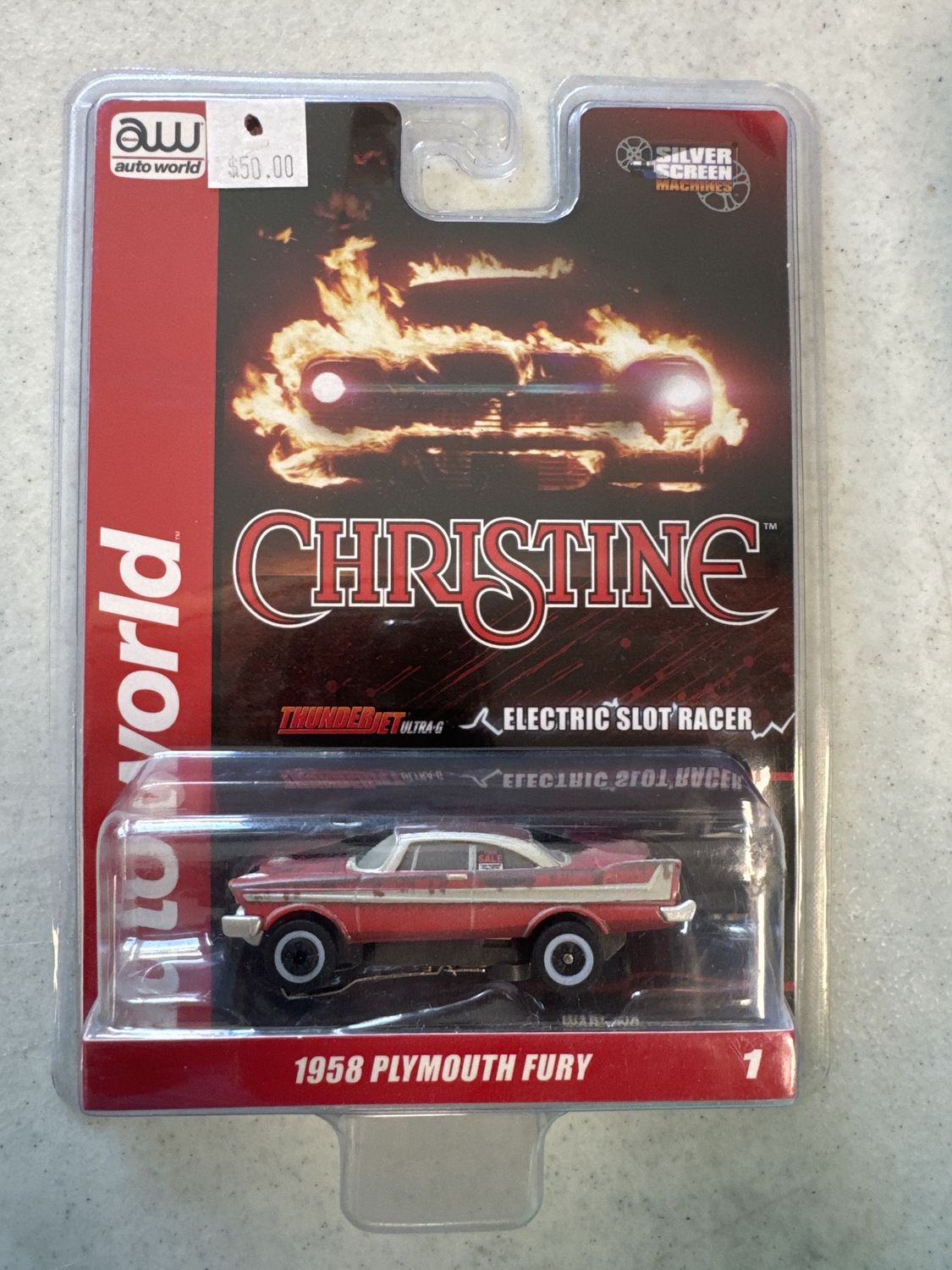 Christine 1958 Plymouth fury weathered