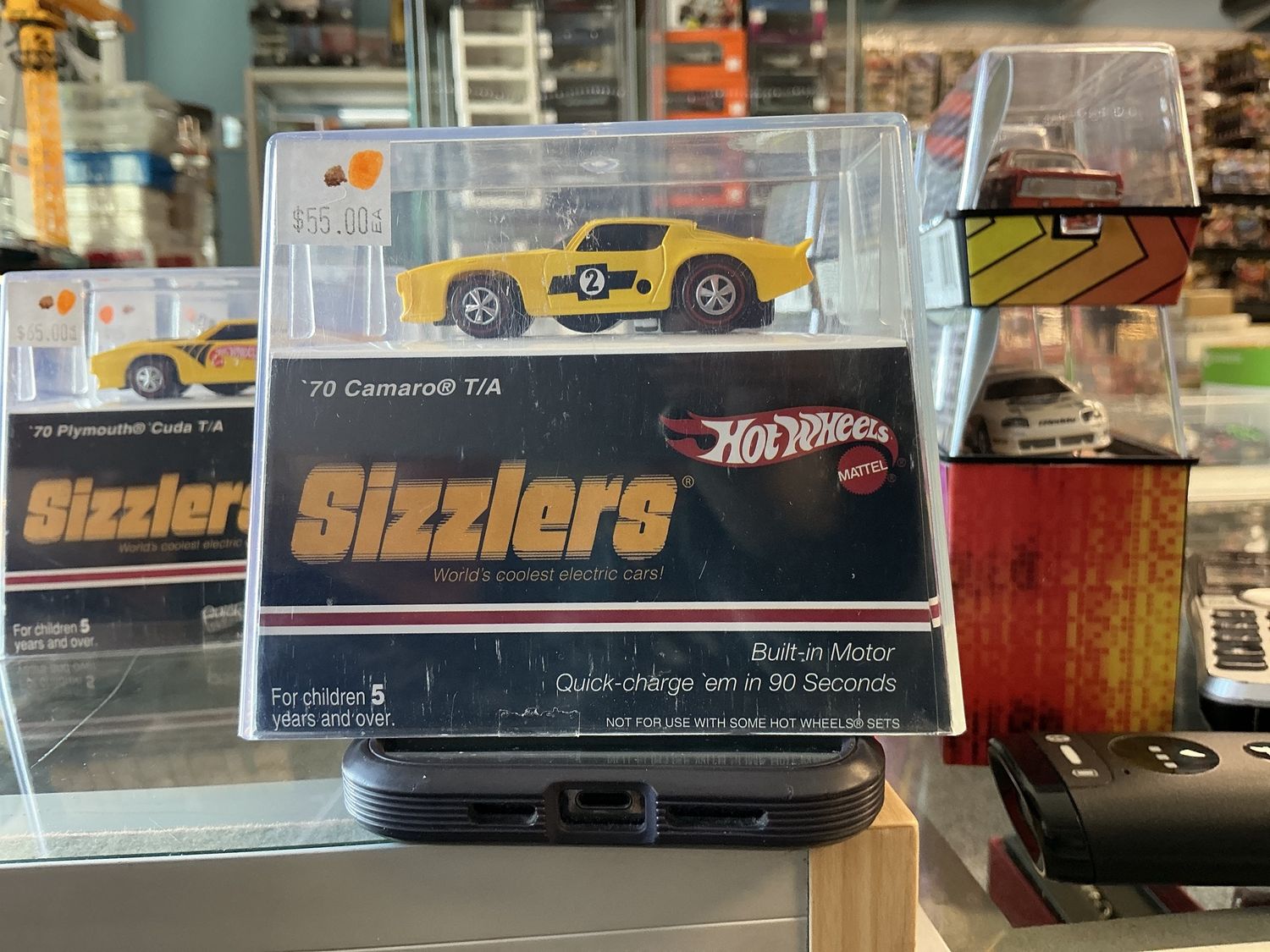 Sizzlers 1970 Camaro TA yellow