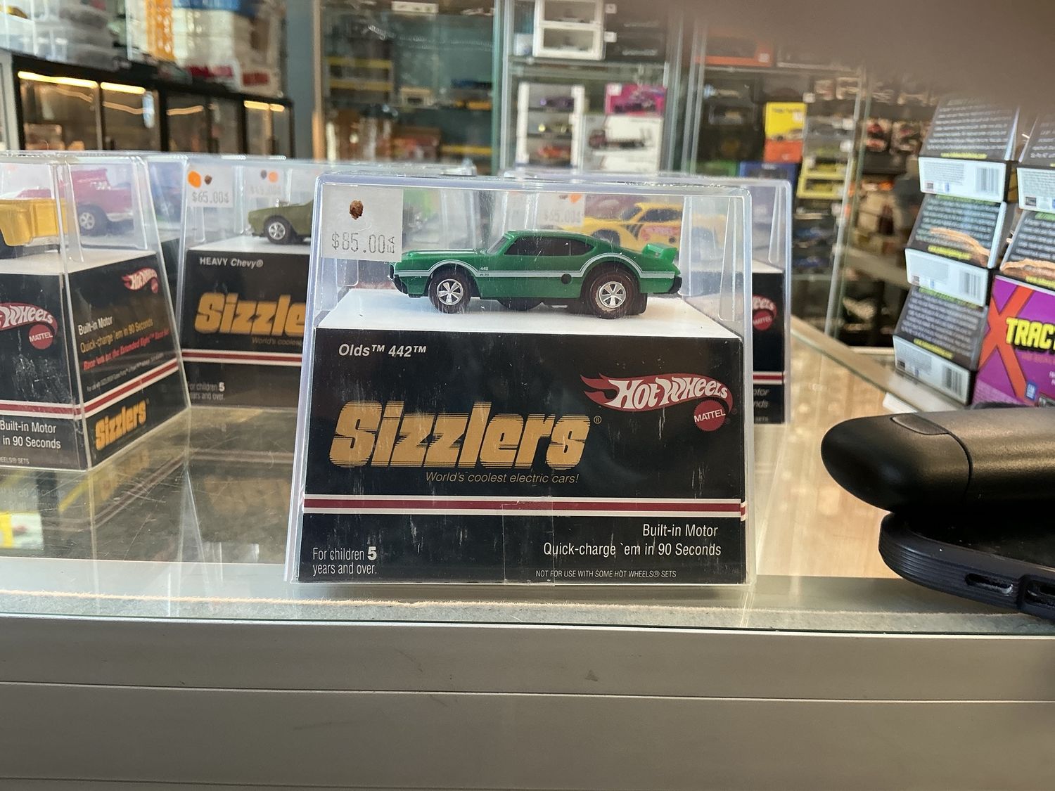 Sizzlers olds 442 green