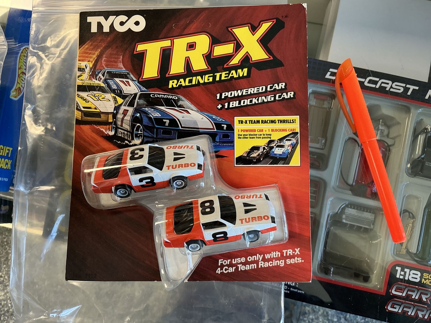 TRX racing team Camaro orange