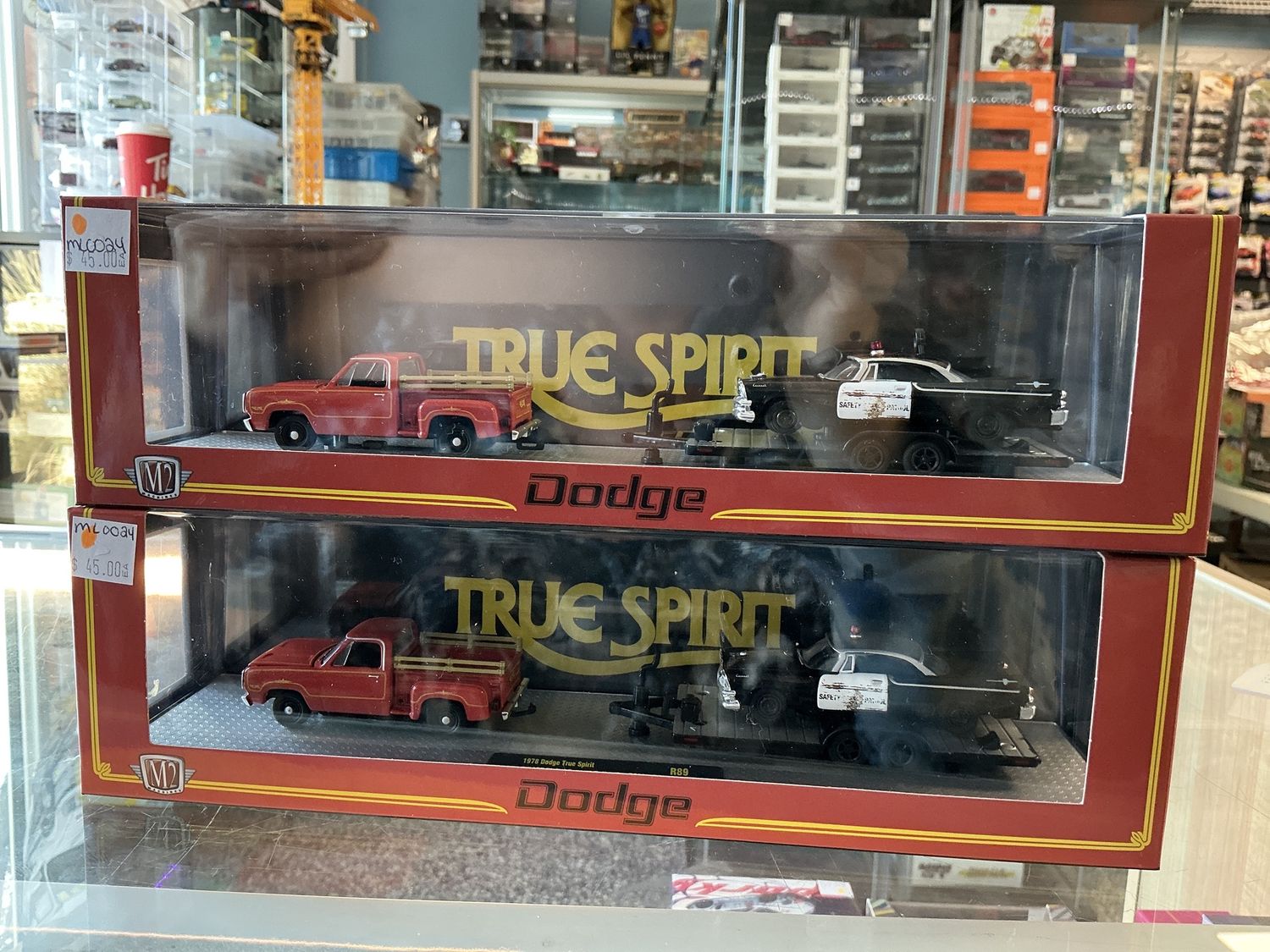 1978 Dodge true Spirit and 1957 Dodge Cornett police car