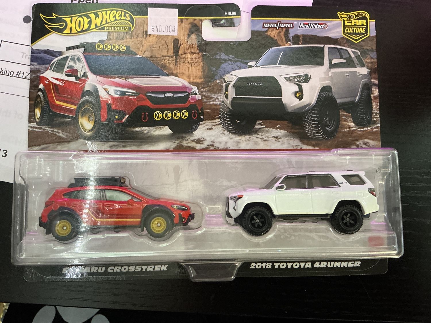 2 pack Subaru Crosstrek and 2018 Toyota 4runner