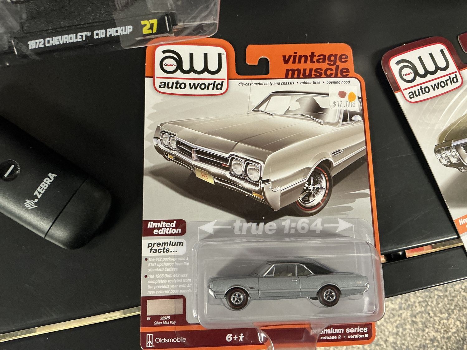 1966 Oldsmobile 442 silver