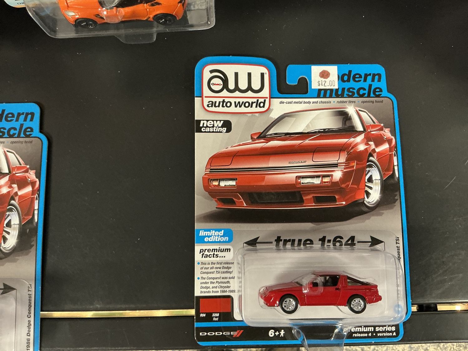 1986 Dodge conquest TSI red