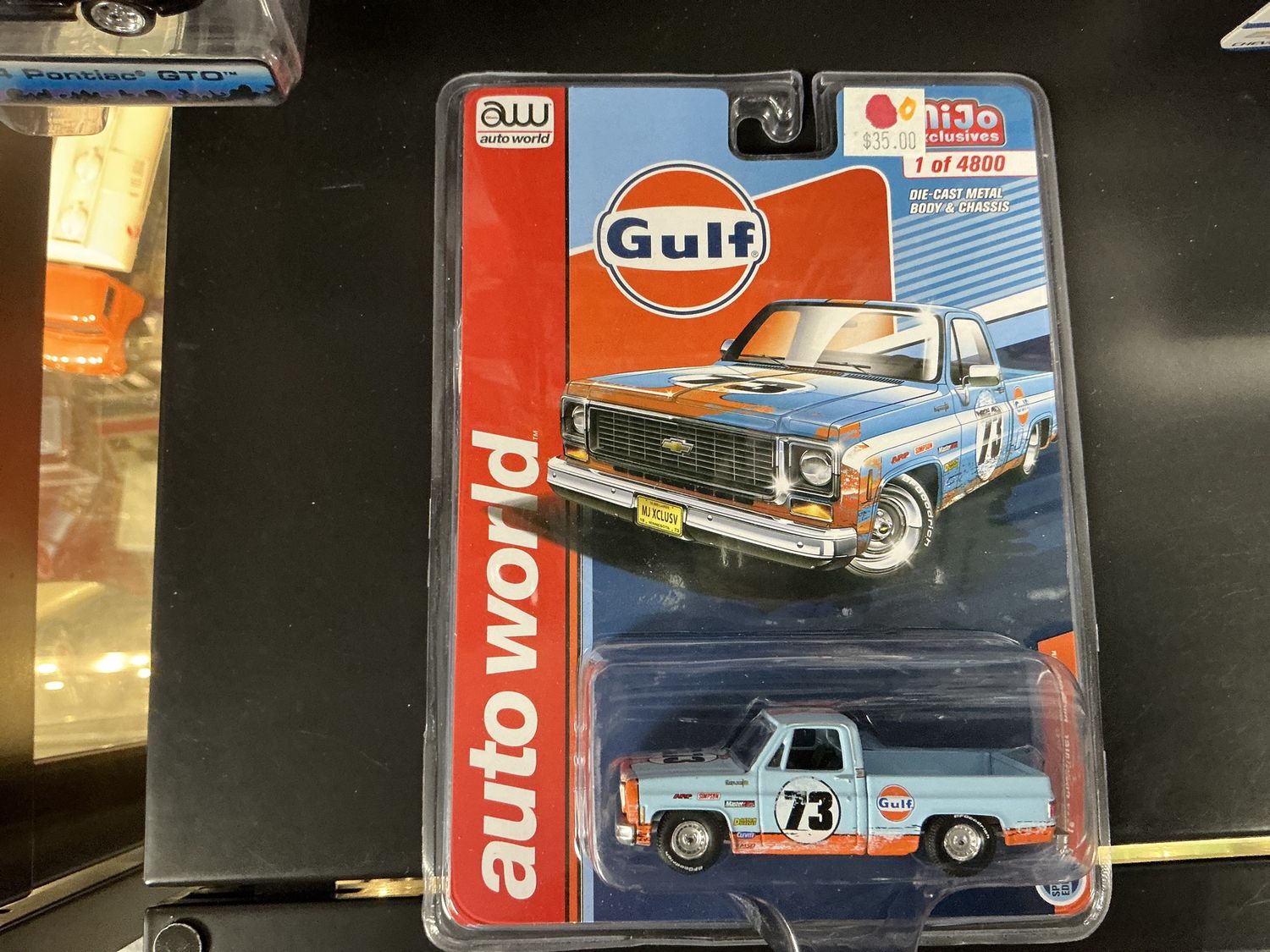 1973 Chevy Cheyenne baby blue Gulf