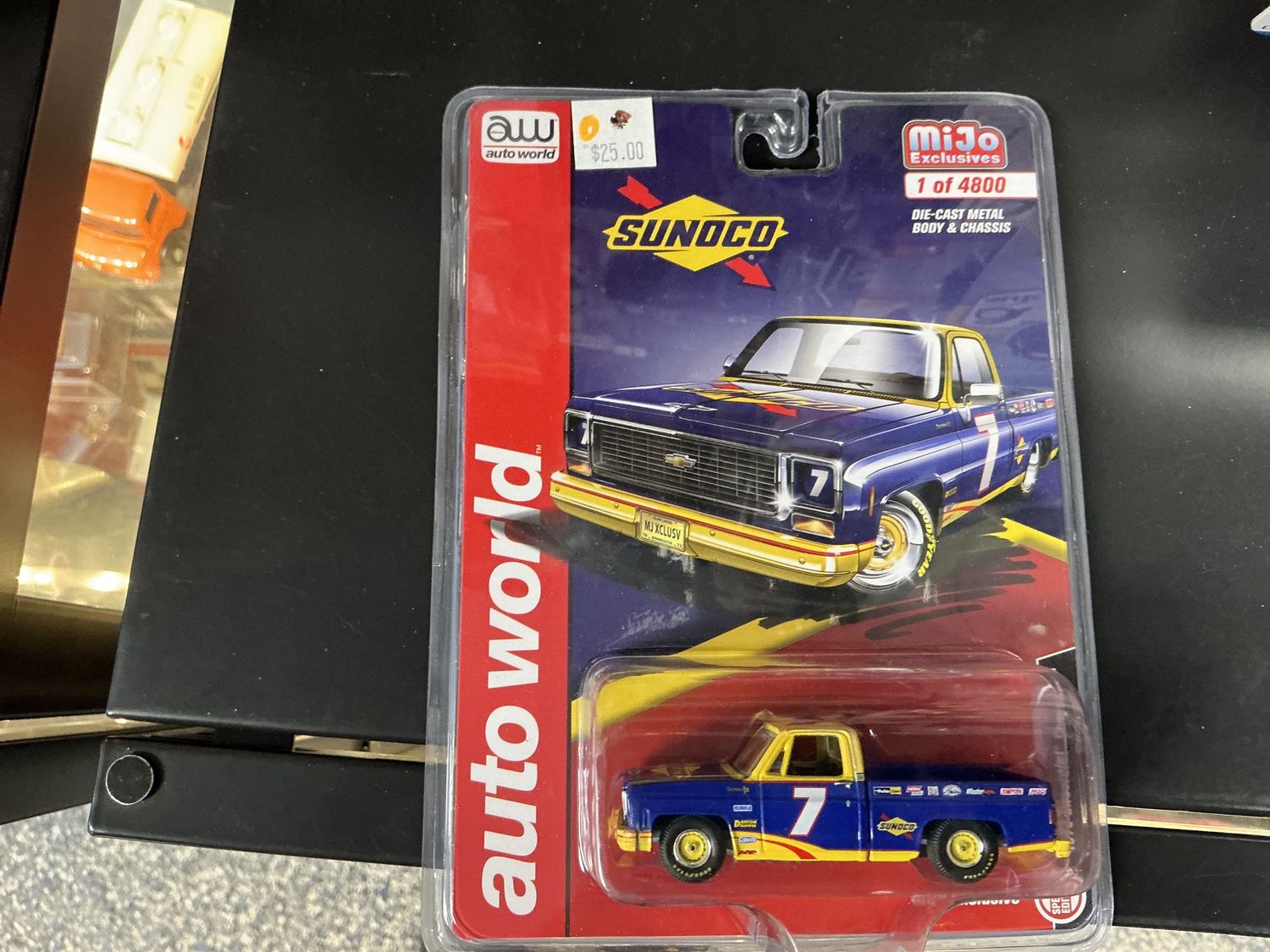 1973 Chevy Cheyenne Sunoco blue and yellow