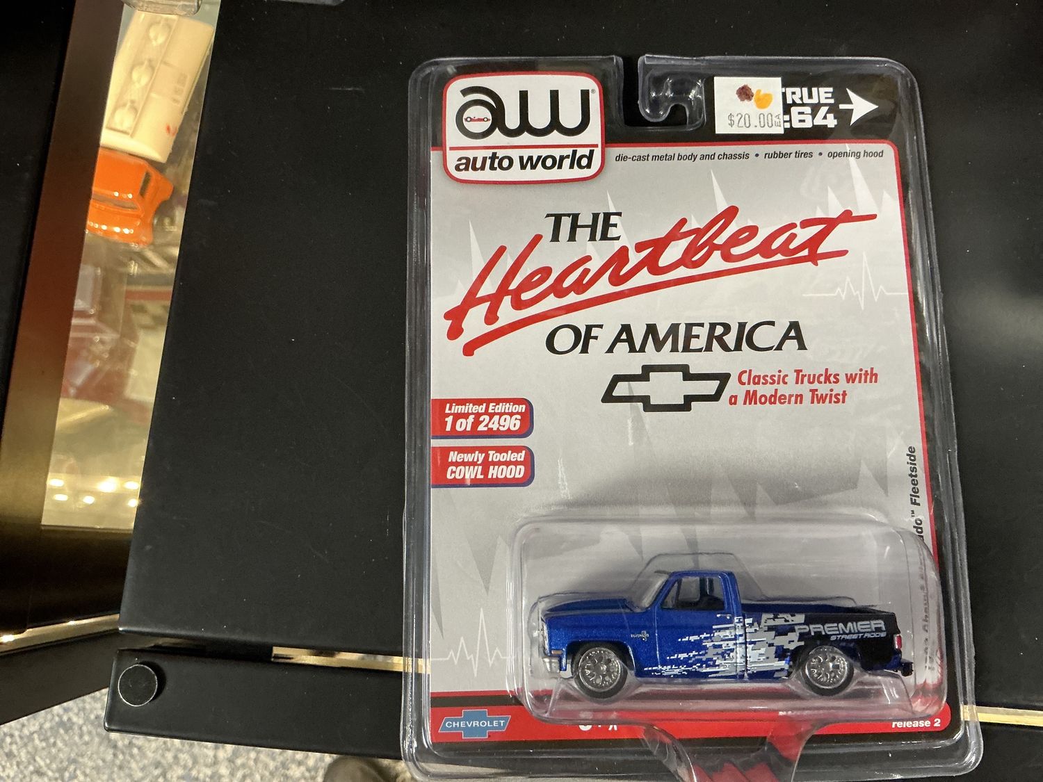 1983 Chevy Silverado fleet side blue