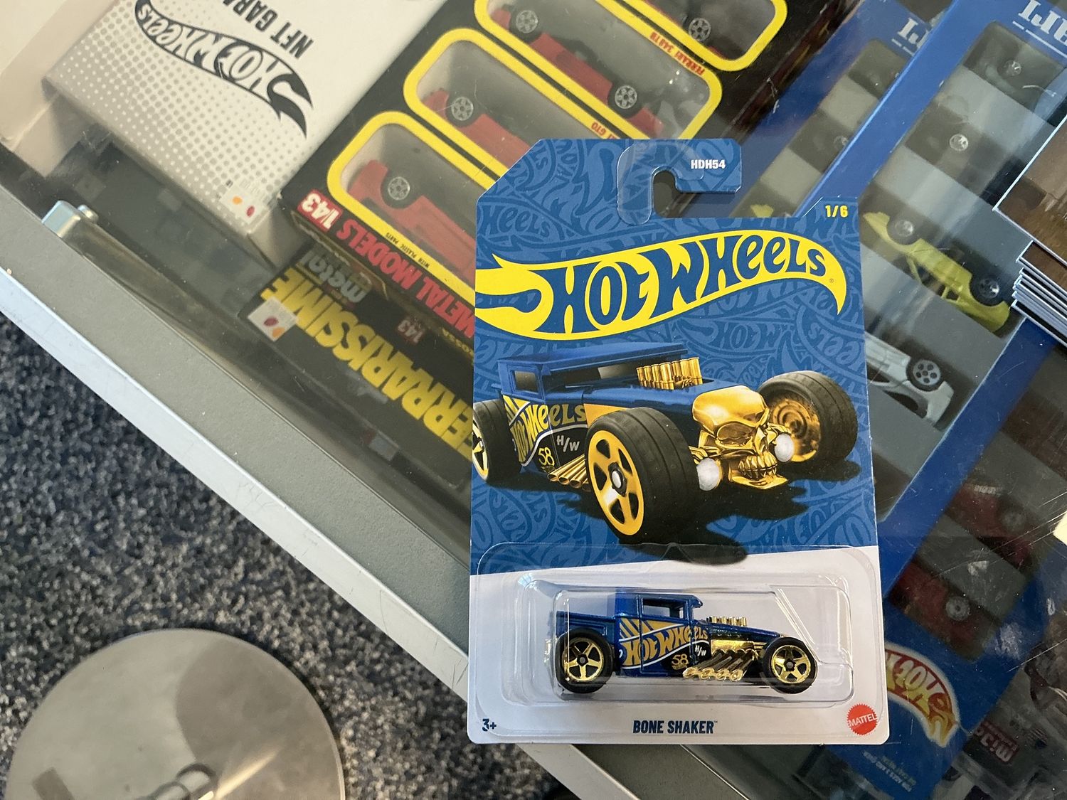 58th anniversary boneshaker blue