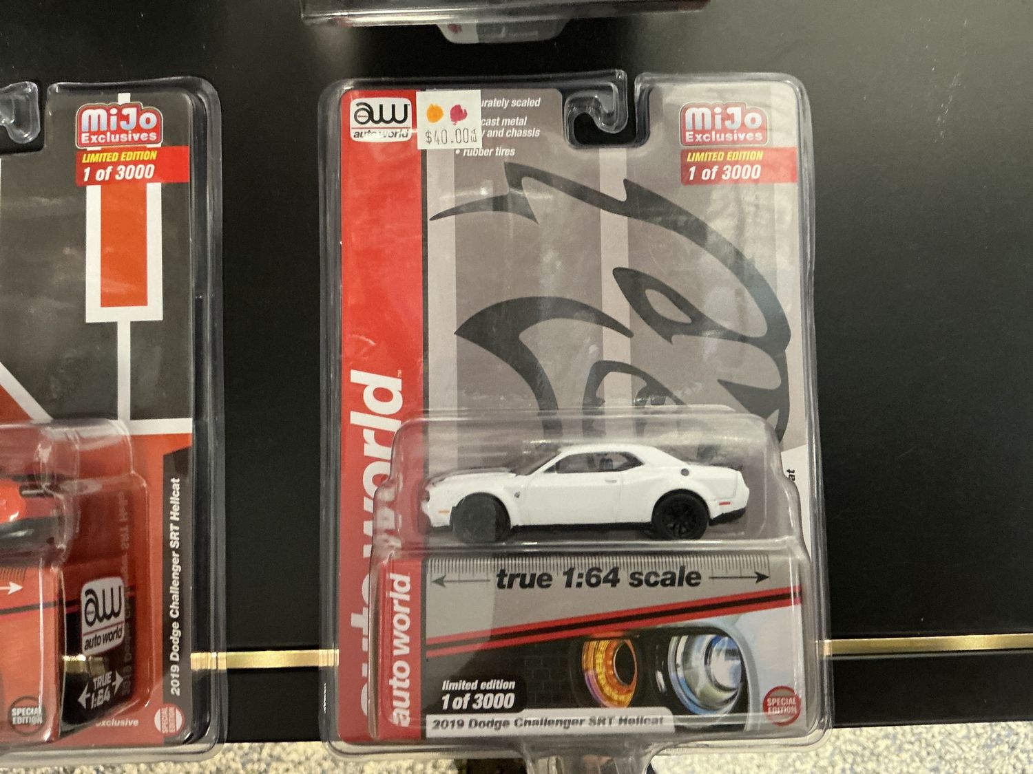 2019 Dodge Challenger SRT hellcat white