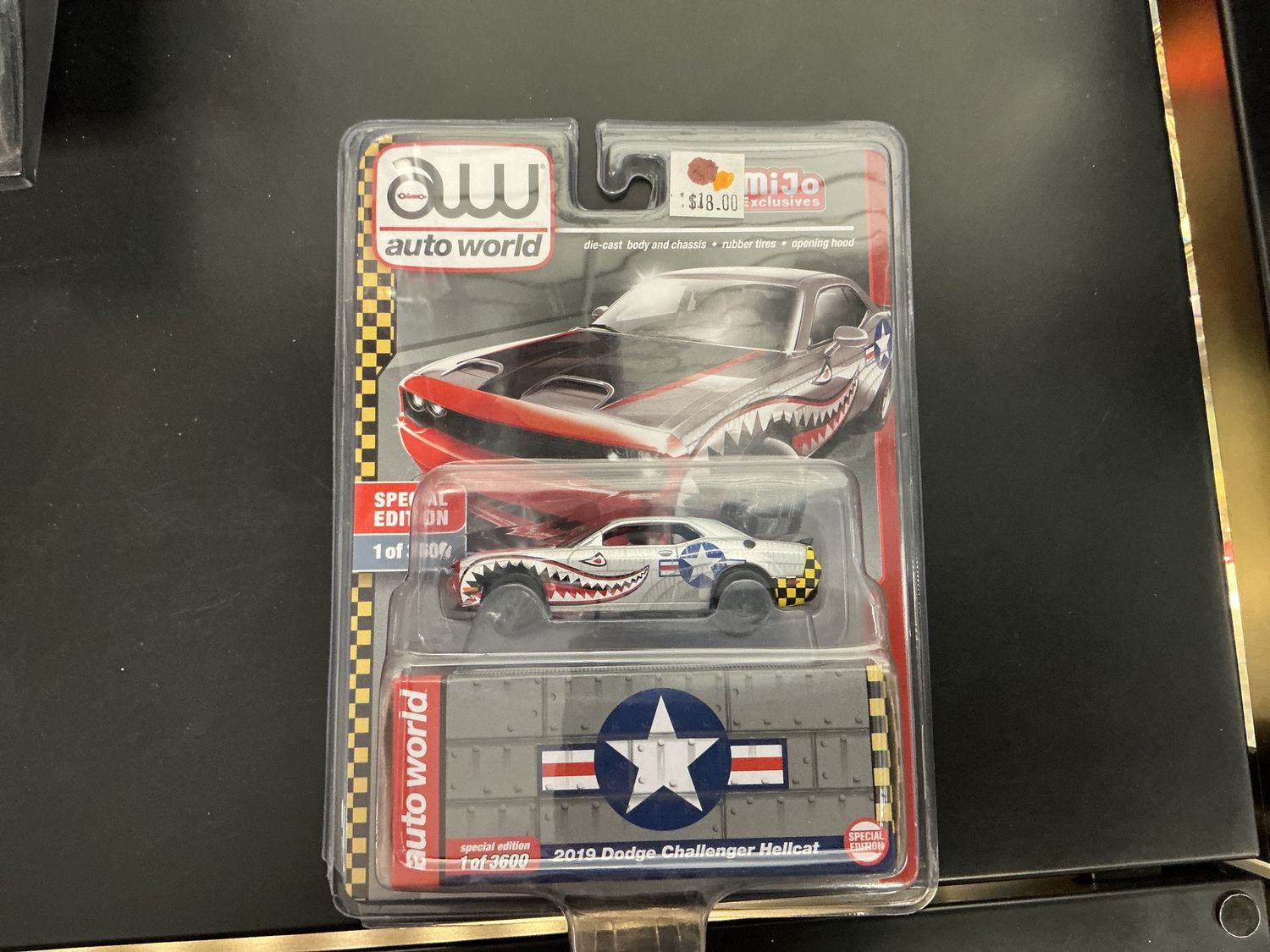 2019 Dodge Challenger hellcat silver